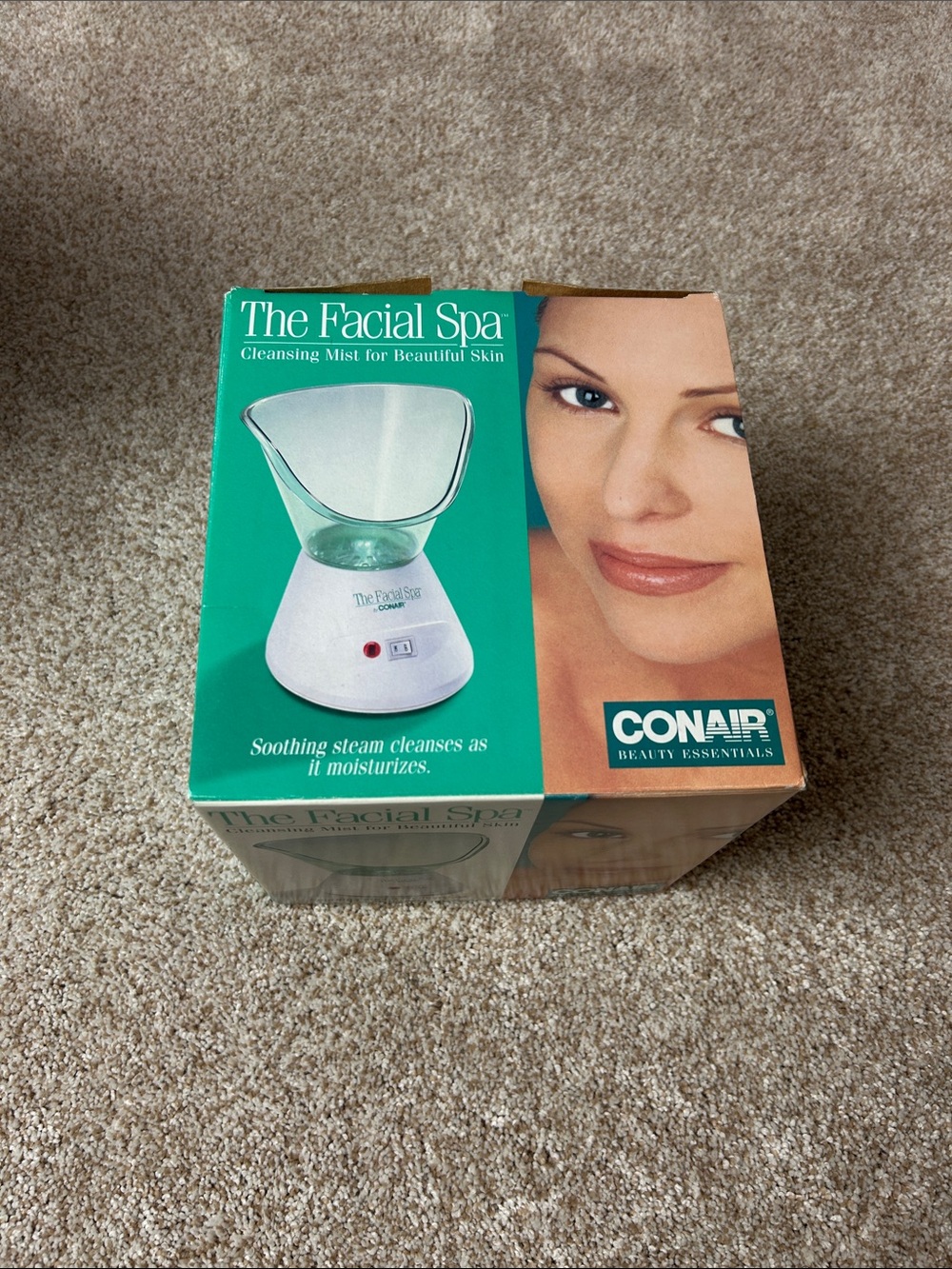 Conair The Facial Spa Cleansing Mist  Unit- White/Green